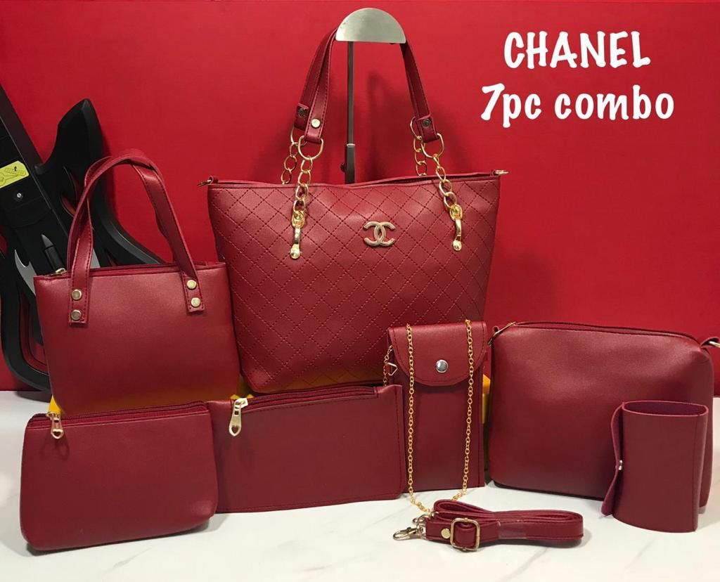 7 Piece Combo Ladies Handbag